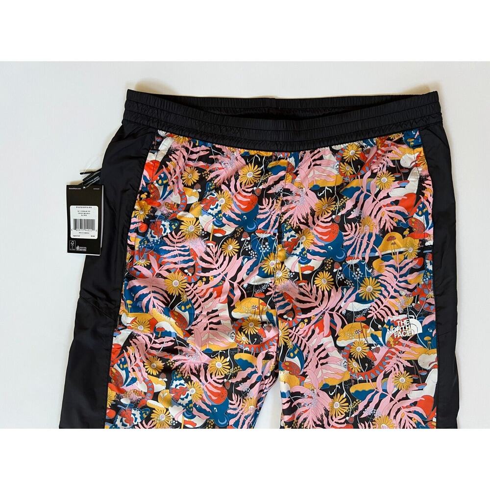 The North Face Woman's Printed Hydrenaline 2000 Windwall Flowers Pants Size XL - Picture 6 of 12